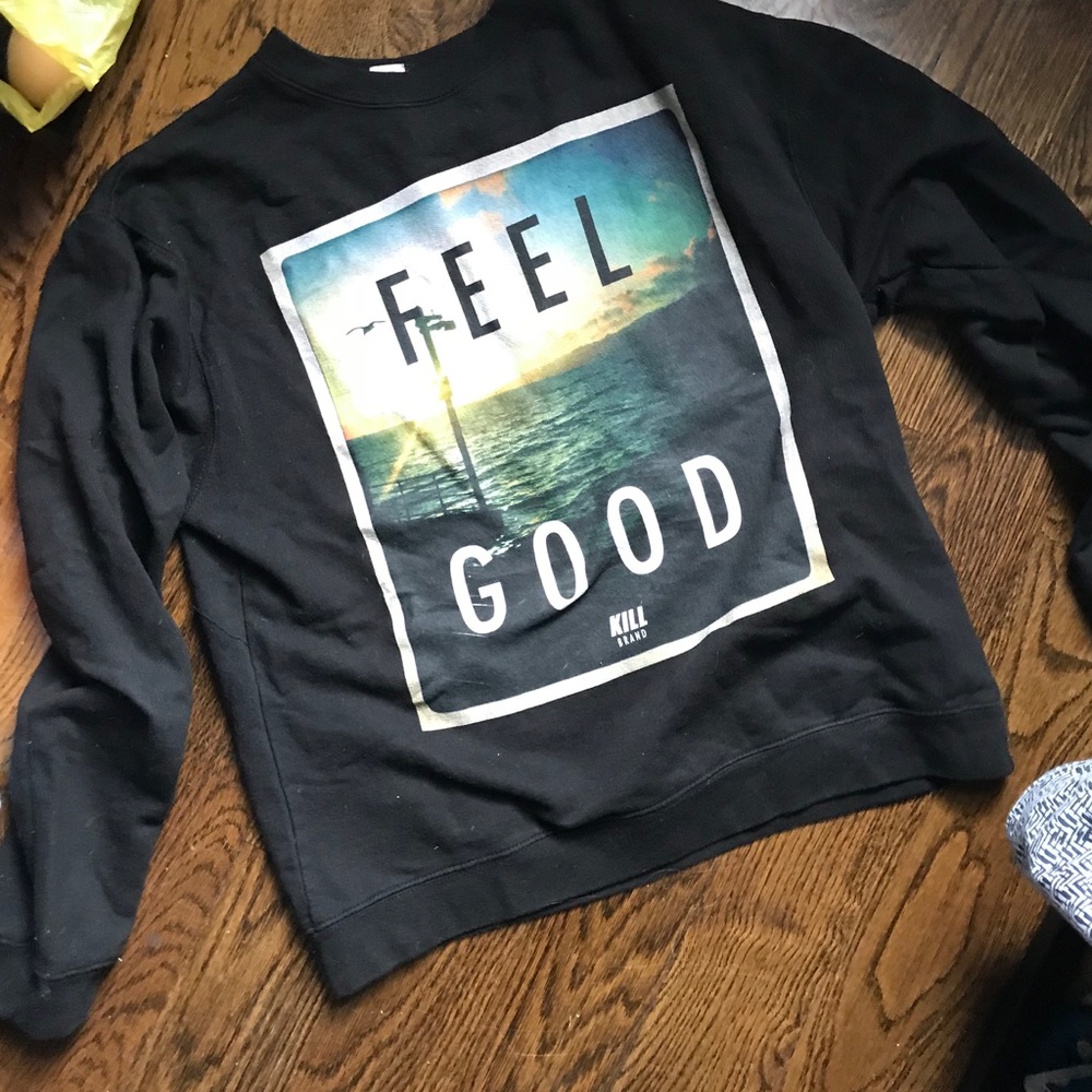Unisex FEEL GOOD Crewneck Pullover Sweater